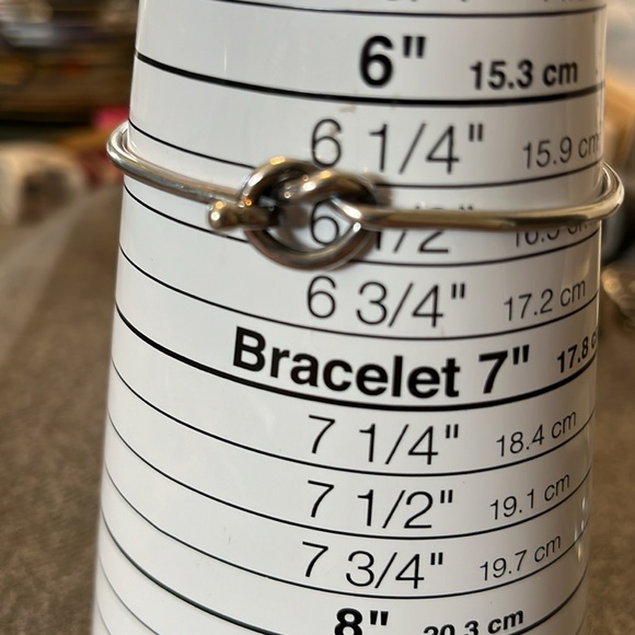 Sterling Knot Bracelet - Picture 6 of 8